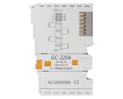 GC-2204 4路繼電器輸出模塊